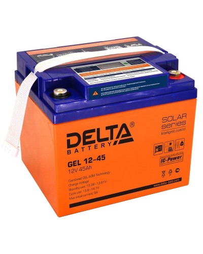 Delta GEL 12-45. Аккумулятор герметичный свинцово-кислотный. Delta в Твери