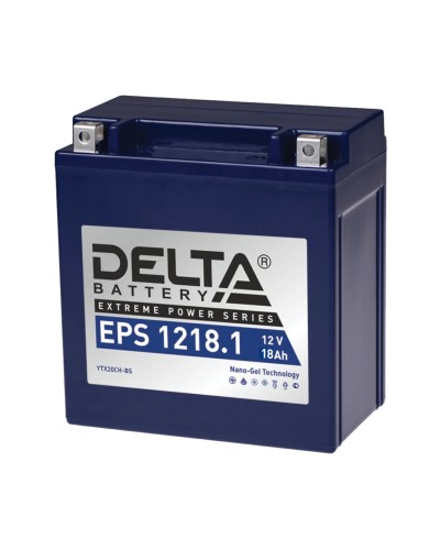 Delta EPS 1218.1. Аккумулятор герметичный свинцово-кислотный стартерный. Delta в Твери
