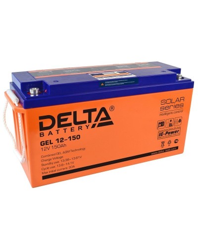 Delta GEL 12-150. Аккумулятор герметичный свинцово-кислотный. Delta в Твери