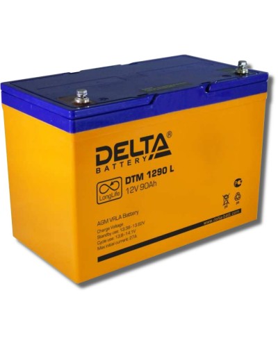 Delta DTM 1290 L. Аккумулятор герметичный свинцово-кислотный. Delta в Твери