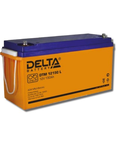 Delta DTM 12150 L. Аккумулятор герметичный свинцово-кислотный. Delta в Твери