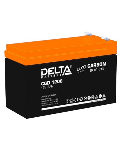 Delta CGD 1208. Аккумулятор герметичный свинцово-кислотный. Delta в Твери