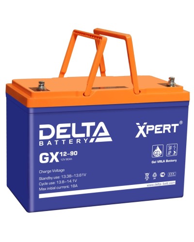 Delta GX 12-90. Аккумулятор герметичный свинцово-кислотный. Delta в Твери