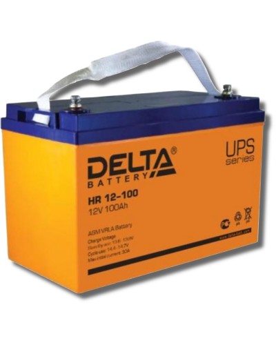 Delta HR 12-100. Аккумулятор герметичный свинцово-кислотный. Delta в Твери