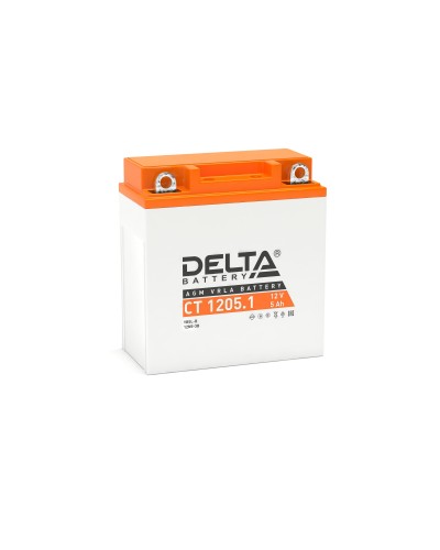 Delta CT 1205.1. Аккумулятор герметичный свинцово-кислотный стартерный. Delta в Твери
