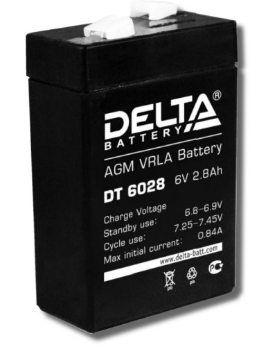 Delta DT 6028. Аккумулятор герметичный свинцово-кислотный. Delta в Твери