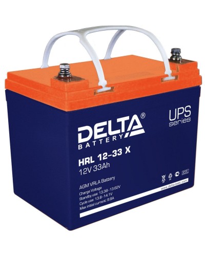 Delta HRL 12-33 X. Аккумулятор герметичный свинцово-кислотный. Delta в Твери