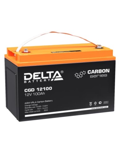 Delta CGD 12100. Аккумулятор герметичный свинцово-кислотный. Delta в Твери
