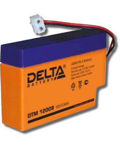 Delta DTM 12008. Аккумулятор герметичный свинцово-кислотный. Delta в Твери