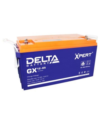 Delta GX 12-65. Аккумулятор герметичный свинцово-кислотный. Delta в Твери