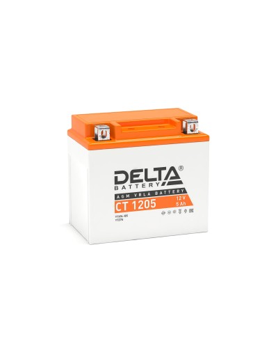 Delta CT 1205. Аккумулятор герметичный свинцово-кислотный стартерный. Delta в Твери