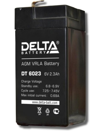 Delta DT 6023. Аккумулятор герметичный свинцово-кислотный. Delta в Твери