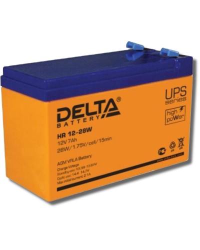 Delta HR 12-28 W. Аккумулятор герметичный свинцово-кислотный. Delta в Твери