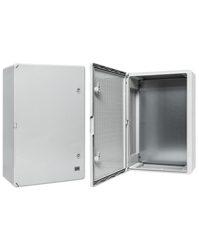 Бокс пластиковый с монтажной платой 600х400х200 IP65 PROxima (PB65MP008). Бокс пластиковый антивандальный. EKF в Твери