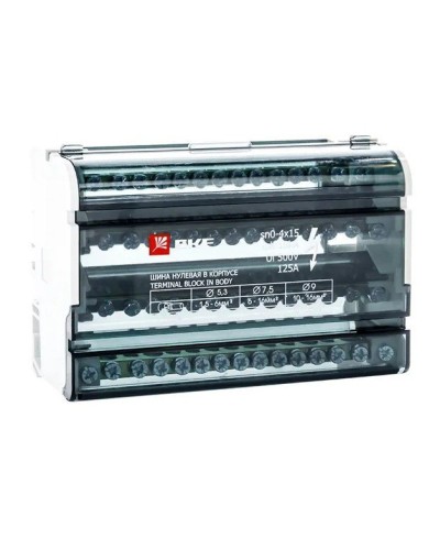 Шина нулевая в корпусе 4х15 (sn0-4х15). Шина нулевая в корпусе. EKF в Твери