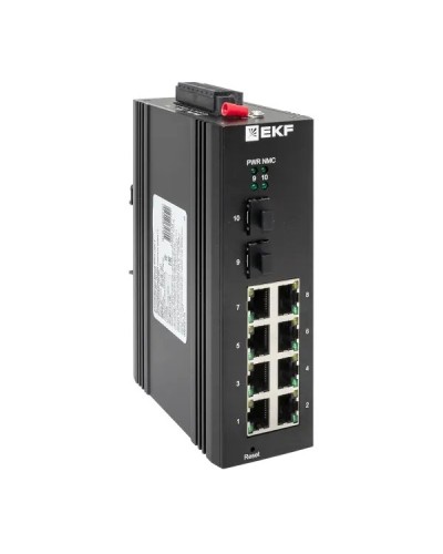TSX-ML2-2GX/SFP-8GT. Промышленный управляемый коммутатор. EKF в Твери