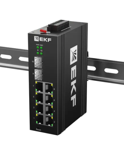 TSX-ML2-2GH/SFP-8GT. Промышленный управляемый коммутатор. EKF в Твери