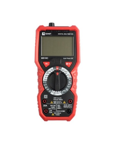 Мультиметр цифровой MS18C Expert (In-180701-pm18C). Мультиметр цифровой. EKF в Твери