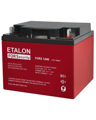 ETALON FORS 1240. Аккумулятор герметичный свинцово-кислотный. ETALON в Твери