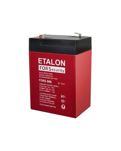 ETALON FORS 606. Аккумулятор герметичный свинцово-кислотный. ETALON в Твери