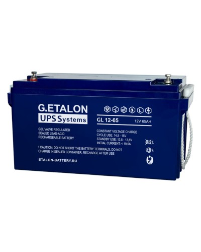 G.ETALON GL 12-65. Аккумулятор герметичный свинцово-кислотный. ETALON в Твери