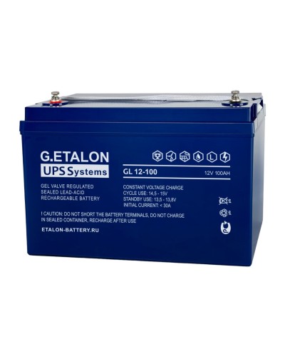 G.ETALON GL 12-100. Аккумулятор герметичный свинцово-кислотный. ETALON в Твери