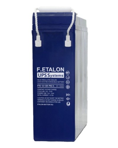 F.ETALON FTE 12-125 PRO X. Аккумулятор герметичный свинцово-кислотный. ETALON в Твери