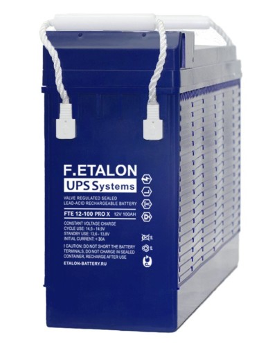 F.ETALON FTE 12-100 PRO X. Аккумулятор герметичный свинцово-кислотный. ETALON в Твери