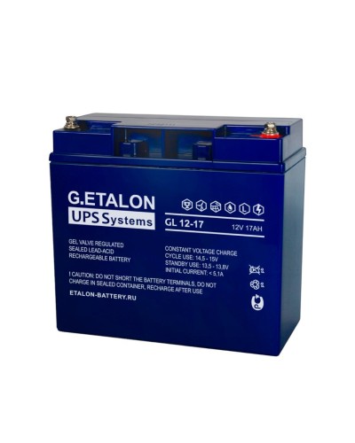 G.ETALON GL 12-17. Аккумулятор герметичный свинцово-кислотный. ETALON в Твери
