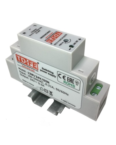 12W/24V/DIN. Блок питания. FARADAY в Твери