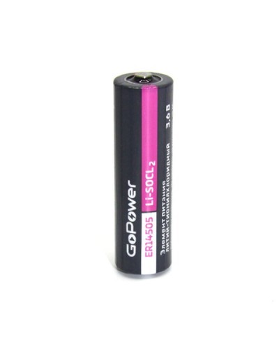 ER14505 GoPower. Литий-тионилхлоридный элемент питания. GoPower в Твери