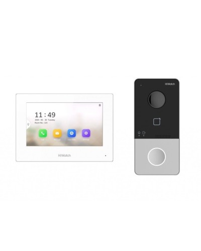 DS-D100IKWF(B). Комплект IP-видеодомофона. HiWatch в Твери