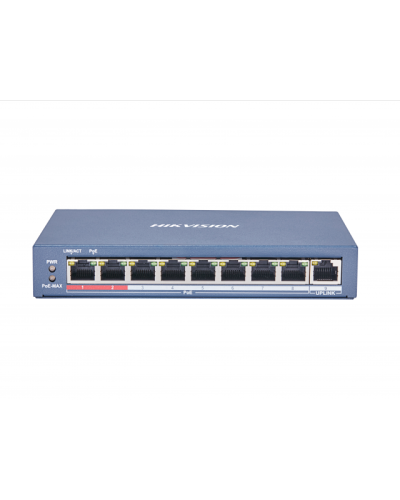 DS-3E0109P-E(C). Коммутатор с питанием POE. Hikvision в Твери