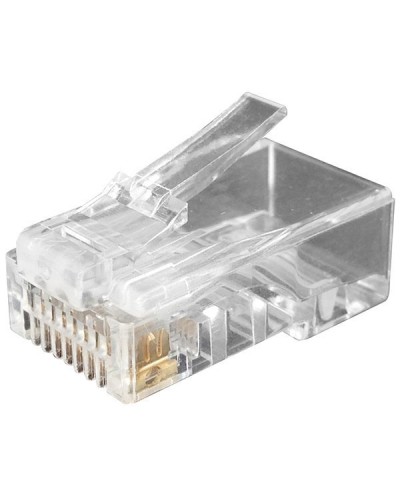 PLUG-8P8C-U-C6-100 (100 шт). Разъем RJ-45. Hyperline в Твери