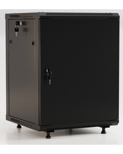 TWB-FC-1566-SR-RAL9004. Шкаф телекоммуникационный 19 настенный 15U. Hyperline в Твери