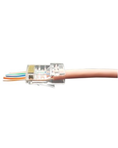 PLEZ-8P8C-U-C5-SH-100 (100 шт). Разъем RJ-45. Hyperline в Твери