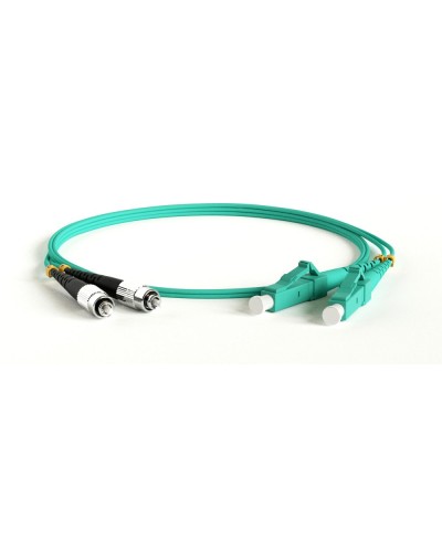 FC-D2-503-FC/PR-LC/PR-H-1M-LSZH-AQ. Патч-корд волоконно-оптический многомодовый. Hyperline в Твери