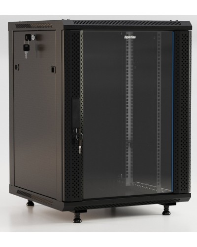 TWB-FC-1545-GP-RAL9004. Шкаф телекоммуникационный 19 настенный 15U. Hyperline в Твери