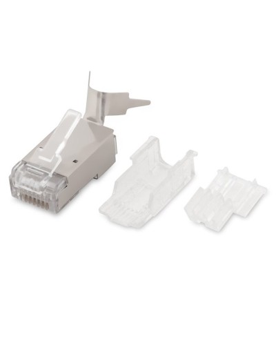 PLUG-8P8C-UV-C6A-SH-50 (50 шт). Разъем RJ-45. Hyperline в Твери