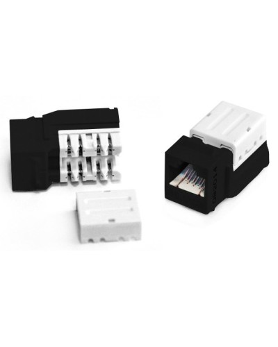 KJNE-8P8C-C5e-90-BK. Вставка Keystone Jack RJ-45. Hyperline в Твери
