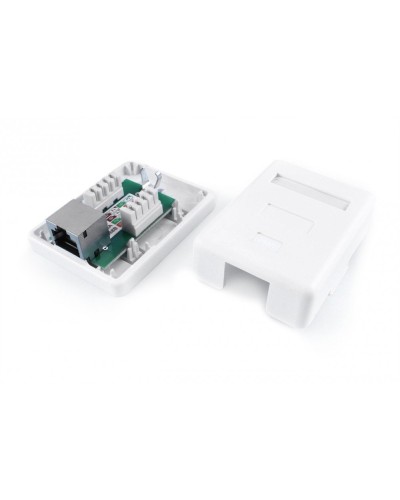 SB1-1-8P8C-C6-SH-WH. Розетка RJ-45. Hyperline в Твери