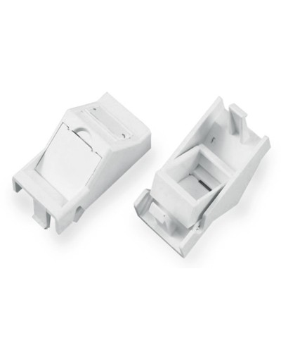 SIP2A-1K-M45-22.5. Вставка угловая 45x22.5 (аналог Mosaic) для 1 модуля формата Keystone Jack. Hyperline в Твери