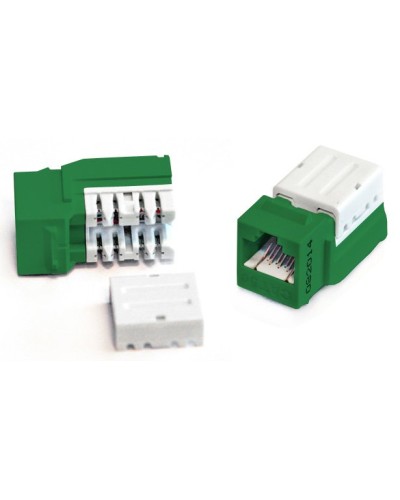 KJNE-8P8C-C5e-90-GN. Вставка Keystone Jack RJ-45. Hyperline в Твери