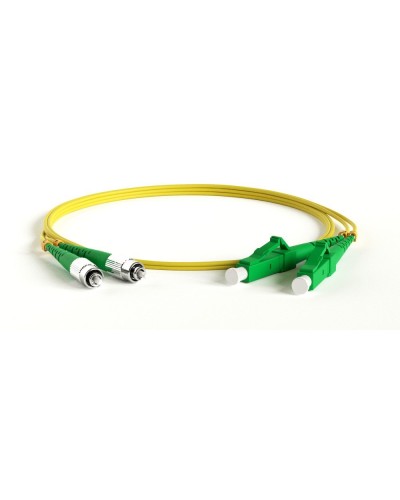 FC-D2-9-FC/AR-LC/AR-H-1M-LSZH-YL. Патч-корд волоконно-оптический FC-LC. Hyperline в Твери