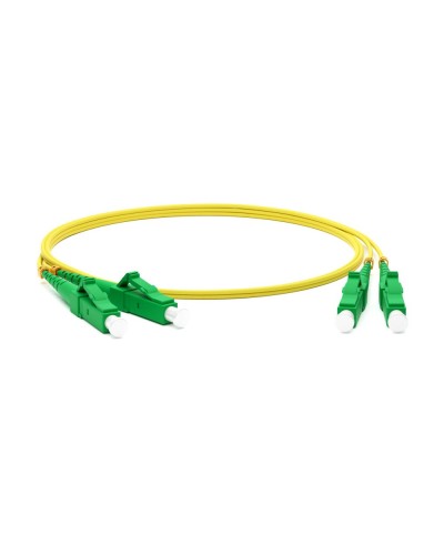 FC-D2-9-LC/AR-LC/AR-H-1M-LSZH-YL. Патч-корд волоконно-оптический LC-LC. Hyperline в Твери