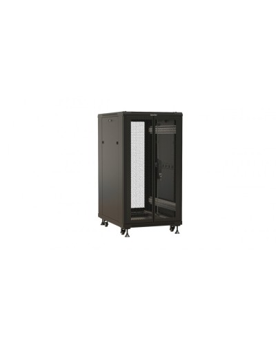 TTBR-1868-DD-RAL9004. Шкаф телекоммуникационный 19 напольный 18U. Hyperline в Твери