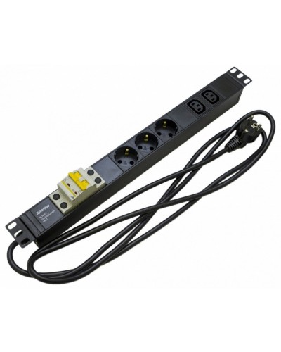 SHE19-3SH-2IEC-B-2.5EU. Блок розеток 19. Hyperline в Твери