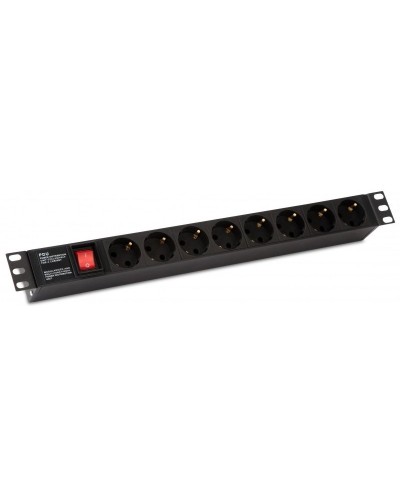 SHE19-8SH-S-IEC. Блок розеток 19. Hyperline в Твери