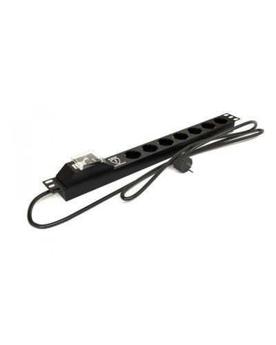 SHE19-7SH-BF-2.5EU. Блок розеток 19. Hyperline в Твери