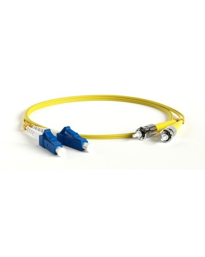 FC-D2-9-LC/UR-ST/UR-H-2M-LSZH-YL. Патч-корд волоконно-оптический ST-LC. Hyperline в Твери
